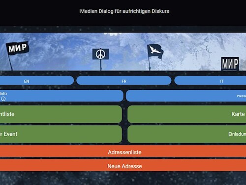 Website für Medien Dialog
